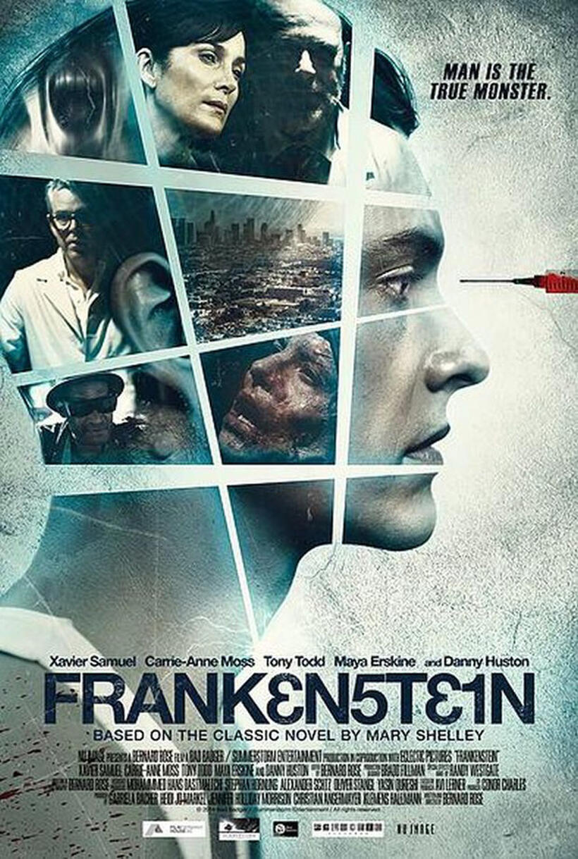 Poster art for "Frankenstein."