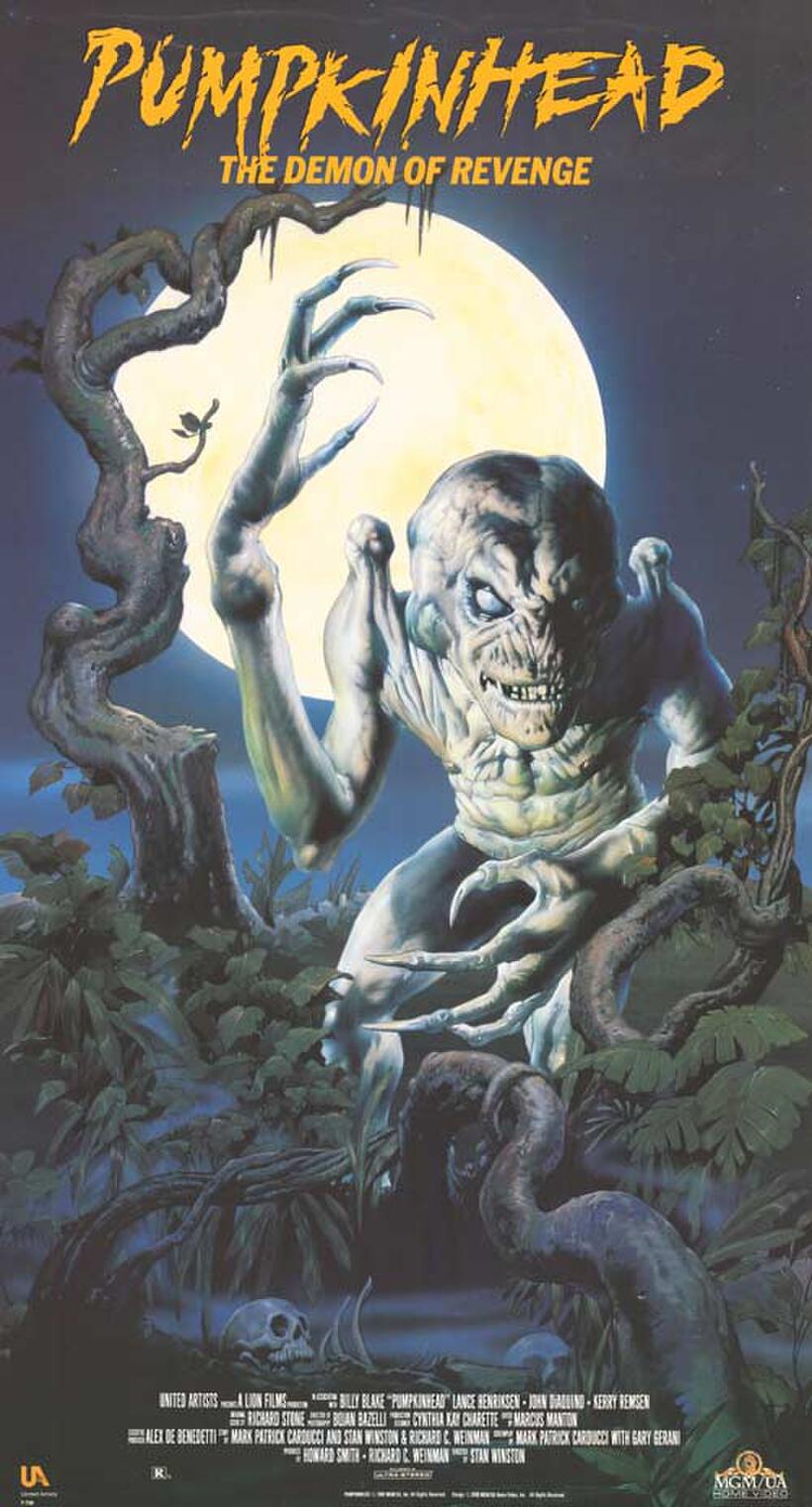 Poster art for "Pumpkinhead."