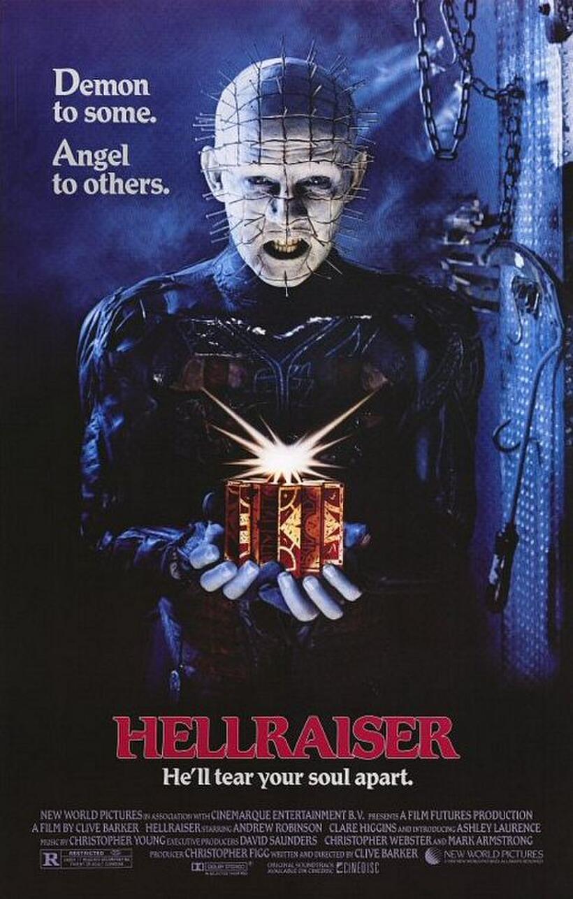 Poster art for "Hellraiser."
