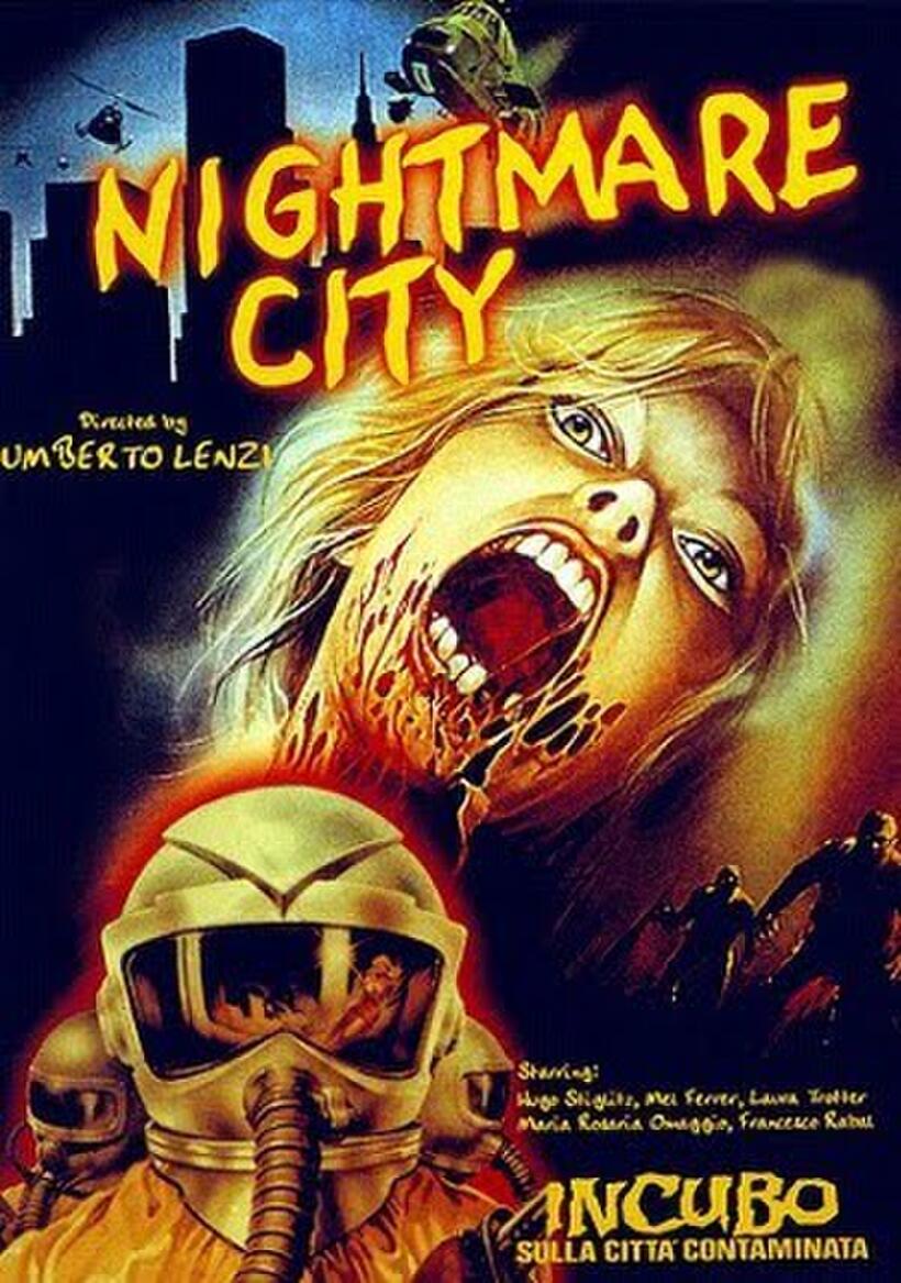 Poster Art for "Nightmare City." 