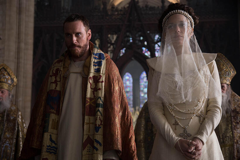 A scene from "Macbeth."