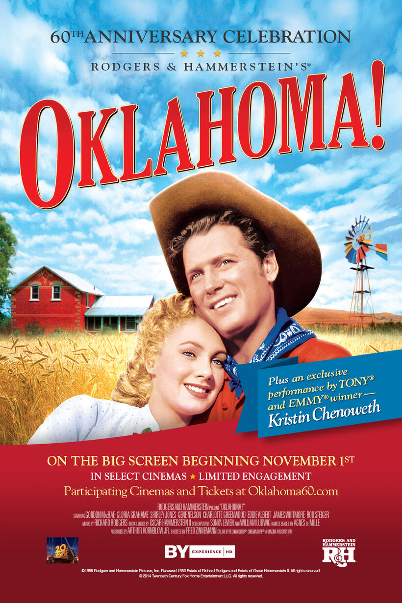 Oklahoma! 60th Anniversary poster