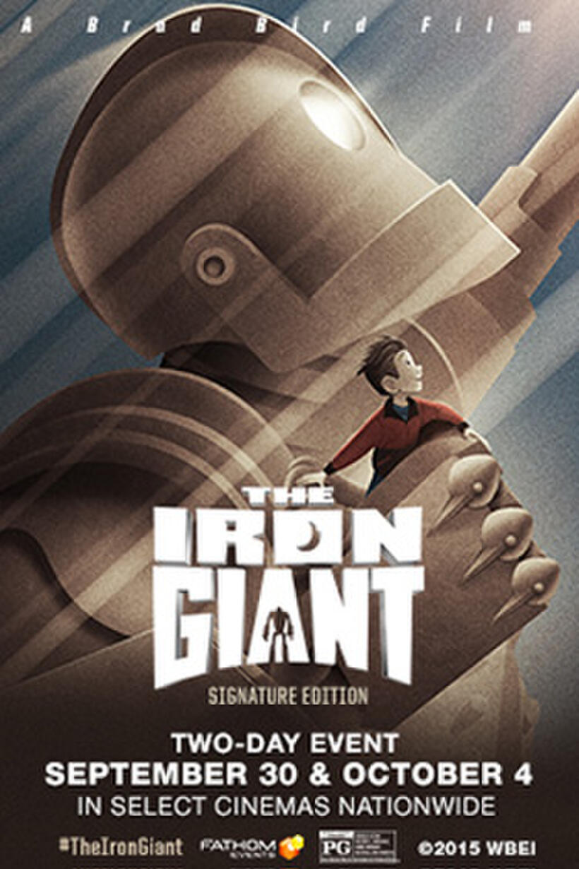 Poster art for "The Iron Giant: Signature Edition."