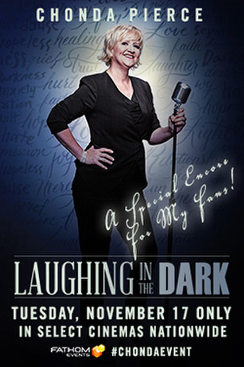 Poster art for "Chonda Pierce: Laughing in the Dark."