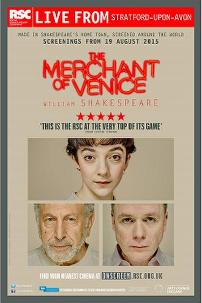 Poster art for "RSC: Merchant of Venice."