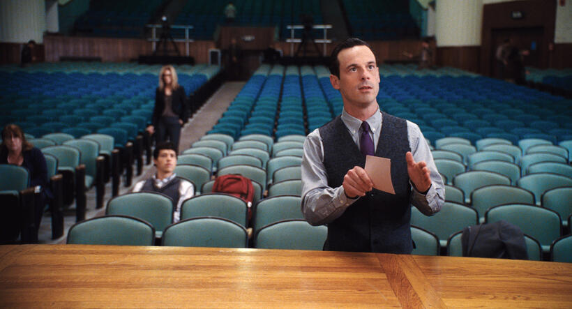 Ann Dowd as Nell, Sandra Bullock as Jane, Reynaldo Pacheco as Eddie and Scoot Mcnairy as Buckley in "Our Brand Is Crisis."