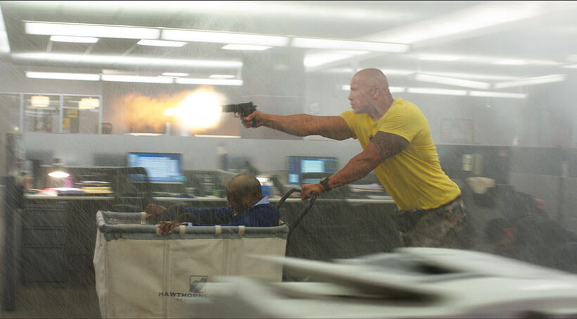 A scene from "Central Intelligence."