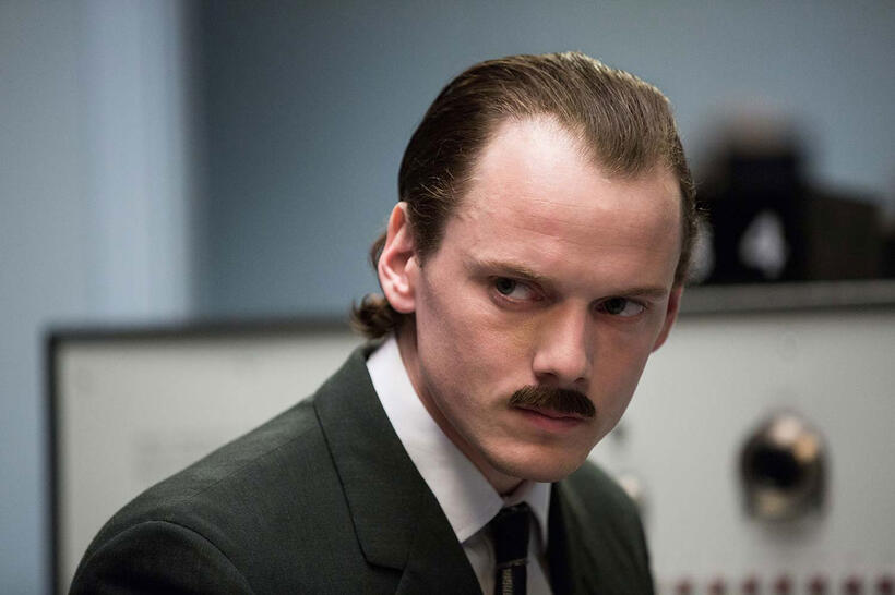 Anton Yelchin as Rensaleer in "Experimenter."