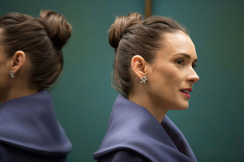 Winona Ryder as Sasha Menkin Milgram in "Experimenter."