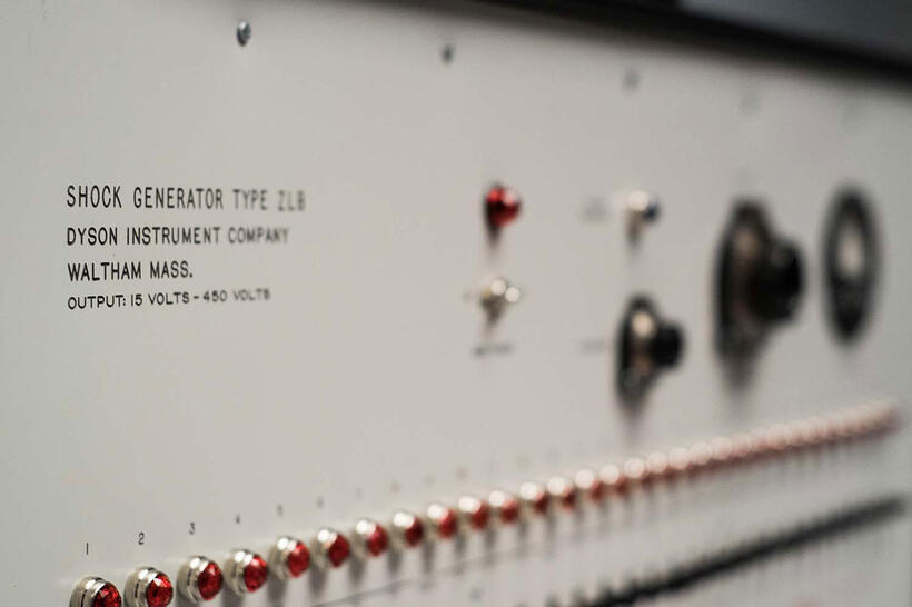 A scene from "Experimenter."