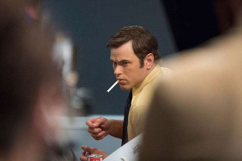 Kellan Lutz as William Shatner in "Experimenter."