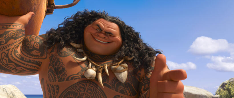 A scene from "Moana."