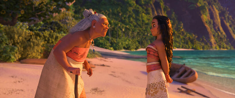 A scene from "Moana."