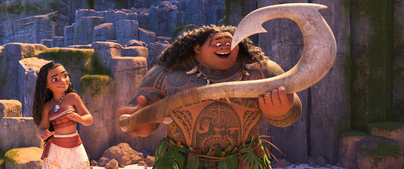 A scene from "Moana."