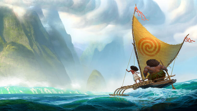 A scene from "Moana."
