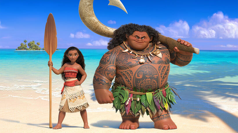 A scene from "Moana."