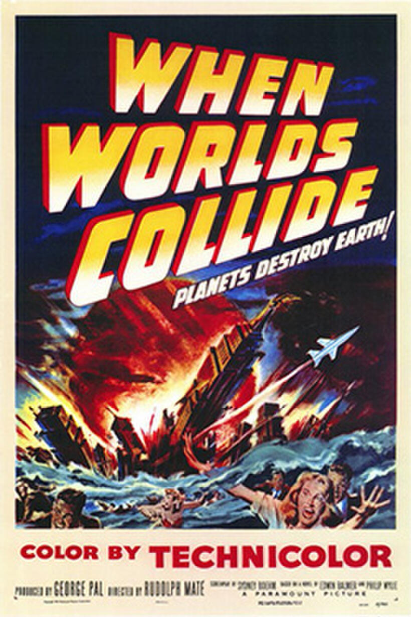 Poster art for "When Worlds Collide."