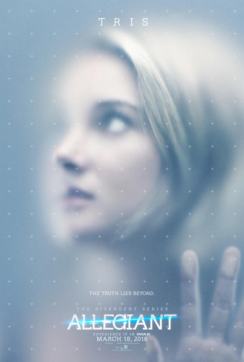 Character poster for "The Divergent Series: Allegiant."