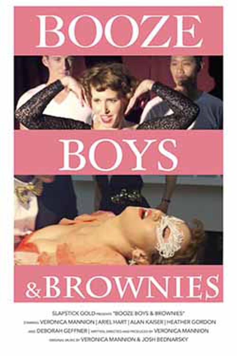 Poster art for "Booze Boys & Brownies."