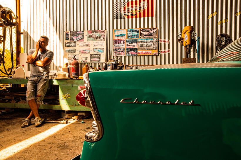 A scene from "Havana Motor Club."