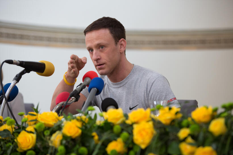 A scene from "The Program."