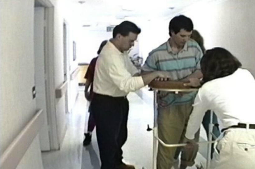 A scene from "GODSPEED: The Story of Page Jones."