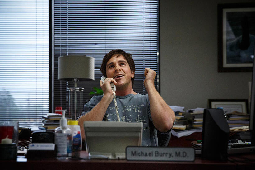 Christian Bale as Michael Burry in "The Big Short."