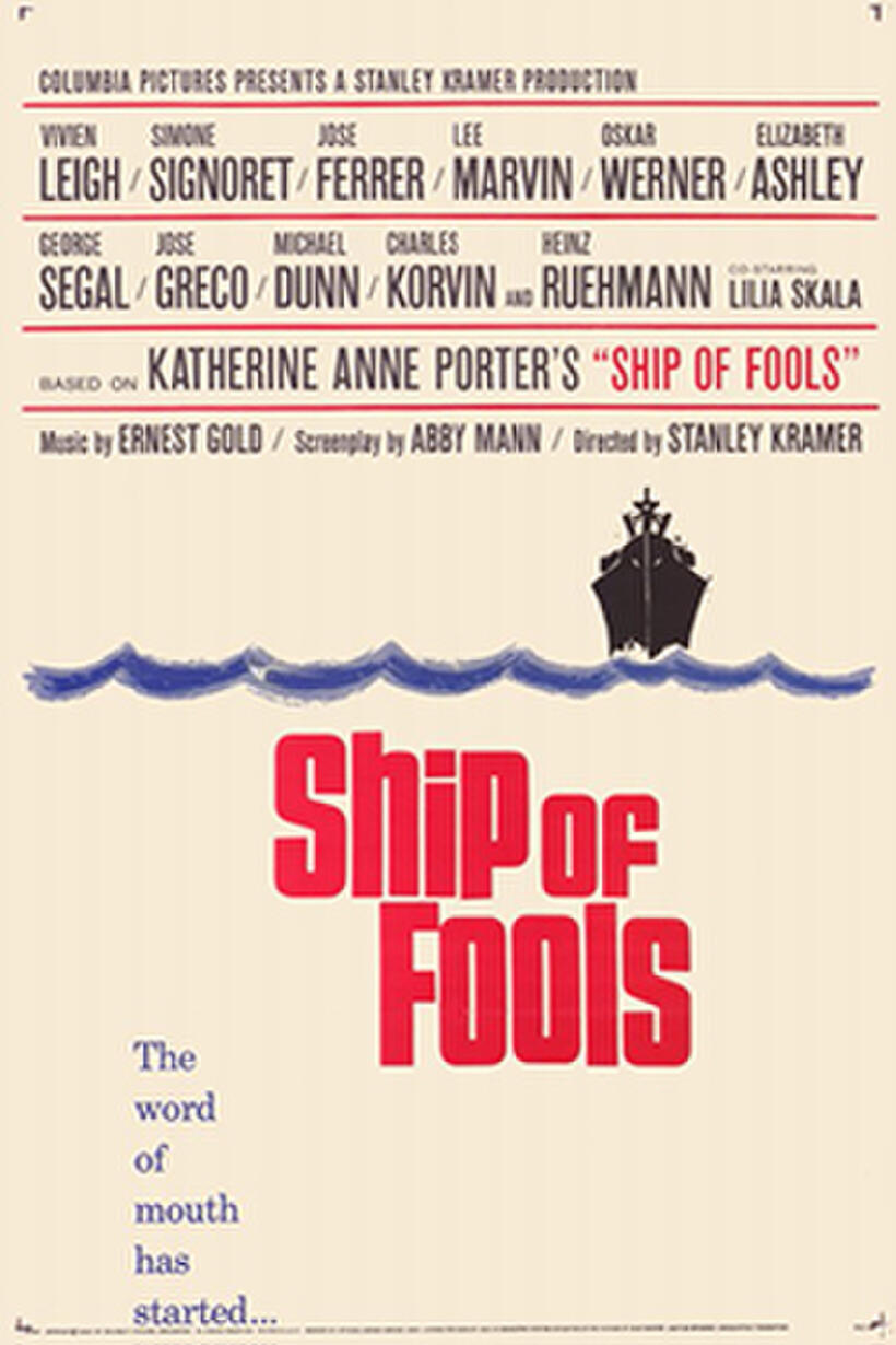 Poster art for "Ship Of Fools."