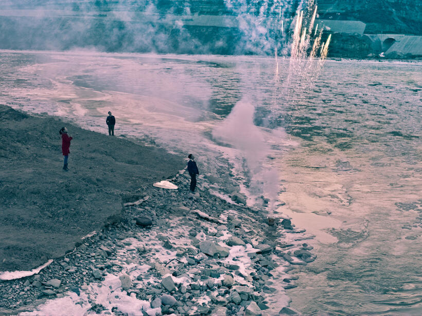 A scene from "Mountains May Depart."