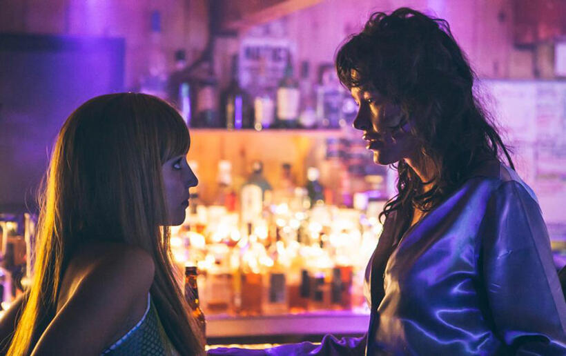 Dianna Agron and Paz de la Huerta in "Bare."