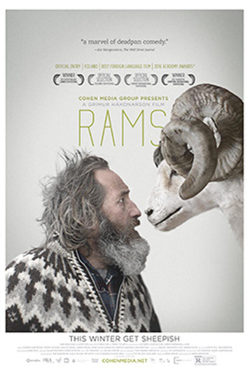 Poster art for "Rams."