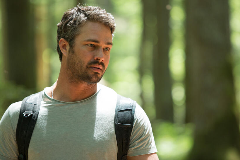Taylor Kinney as Aiden in "The Forest."