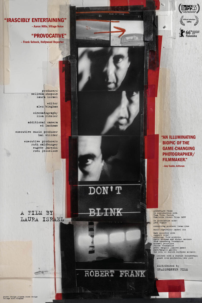 Don't Blink - Robert Frank poster