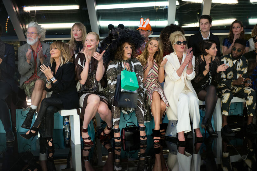 A scene from "Absolutely Fabulous."