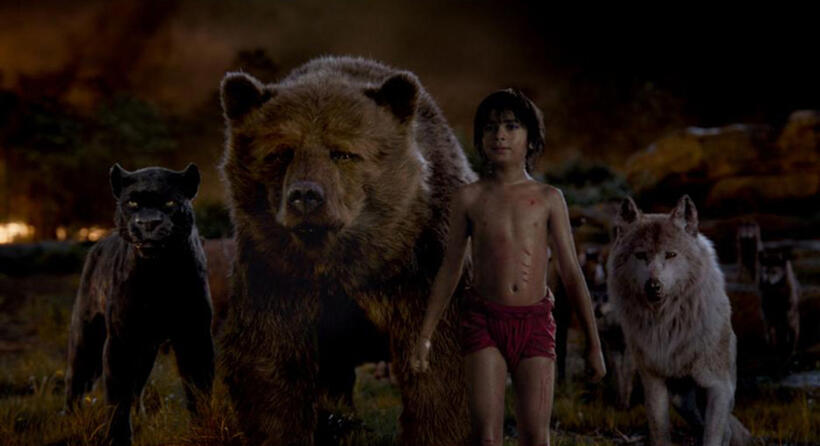 A scene from "The Jungle Book."