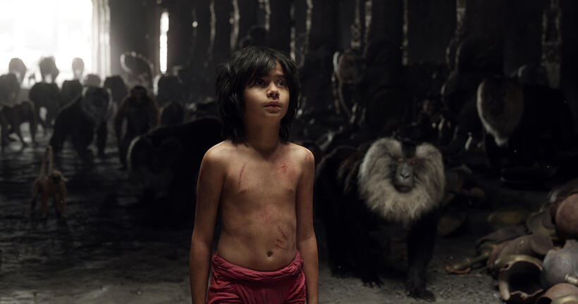 A scene from "The Jungle Book."