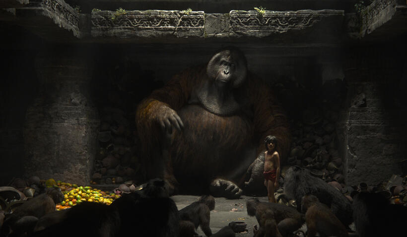 A scene from "The Jungle Book."