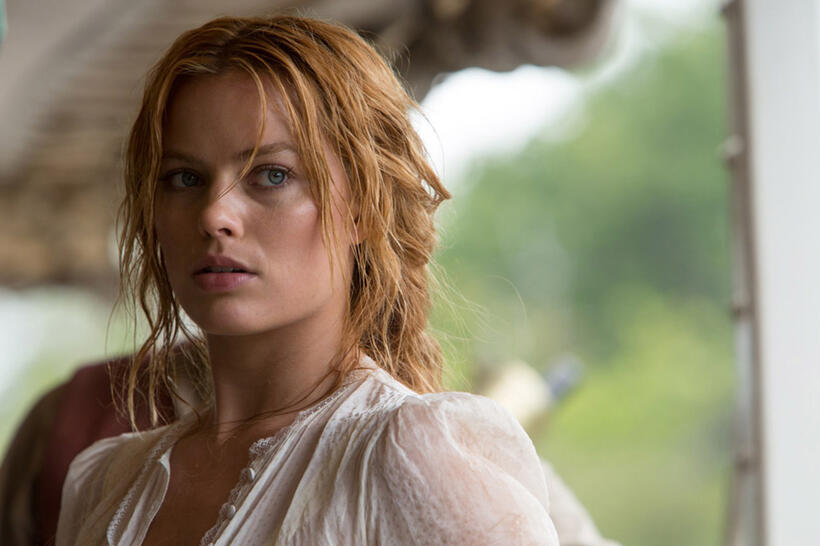 A scene from "THE LEGEND OF TARZAN."