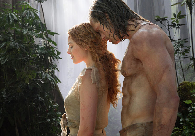 A scene from "THE LEGEND OF TARZAN."