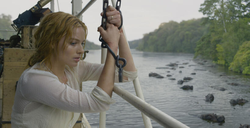 A scene from "THE LEGEND OF TARZAN."