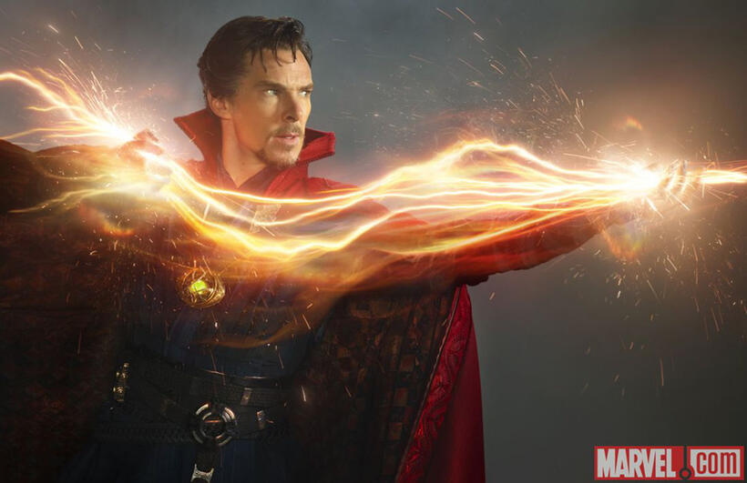 Benedict Cumberbatch as Dr. Stephen Strange in "Doctor Strange."