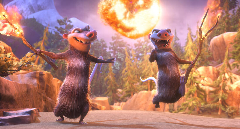 A scene from "Ice Age: Collision Course."