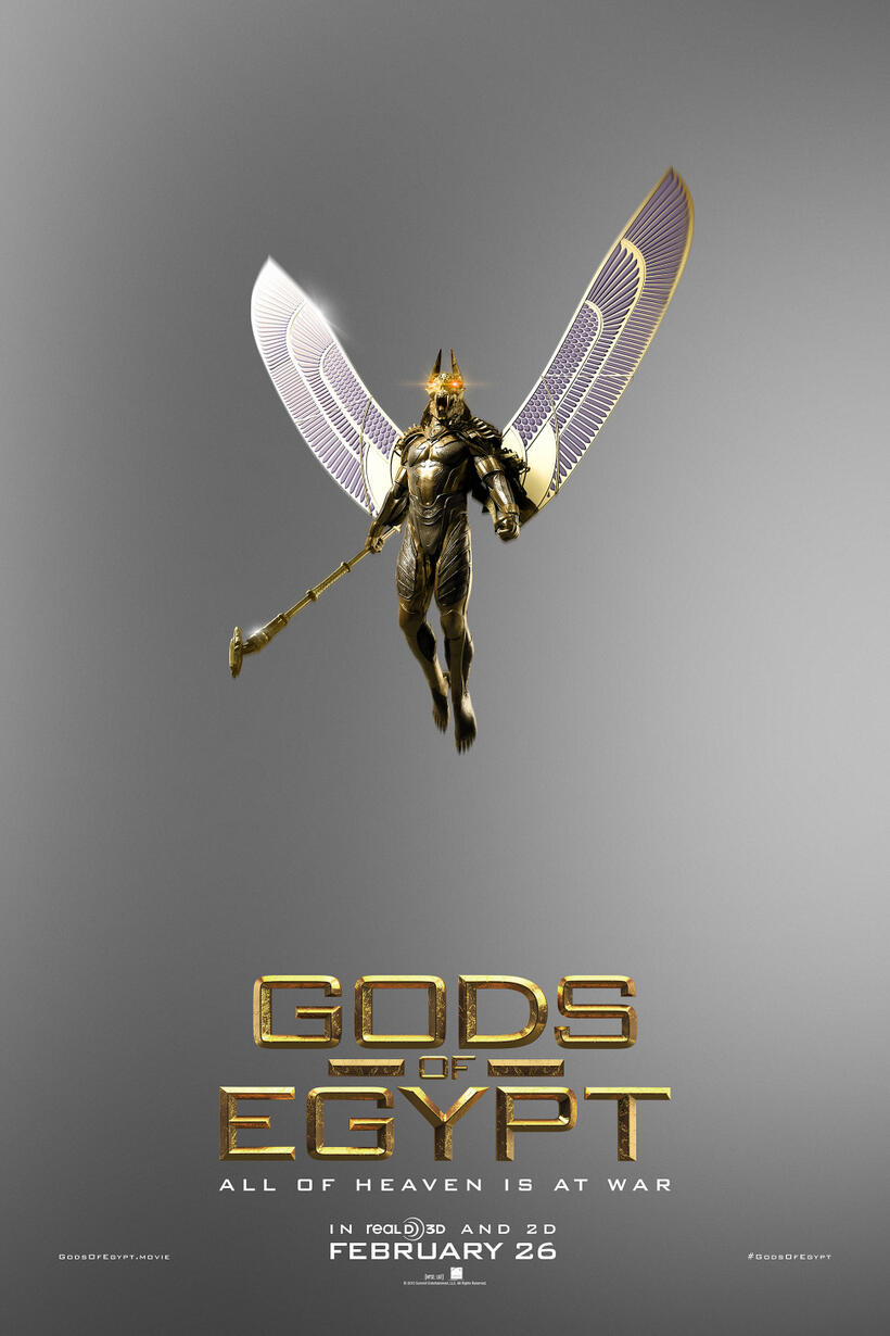 Gods of Egypt poster