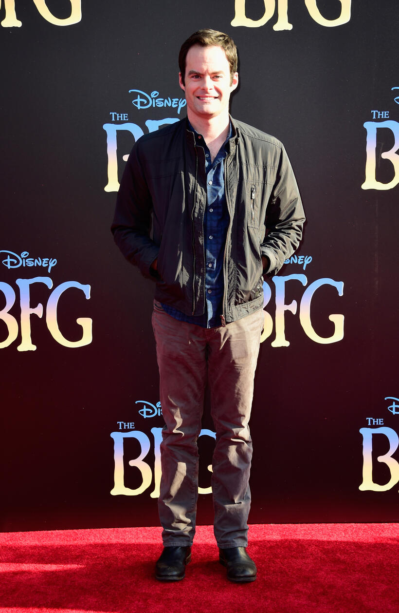 Bill Hader at the California premiere of "THE BFG."