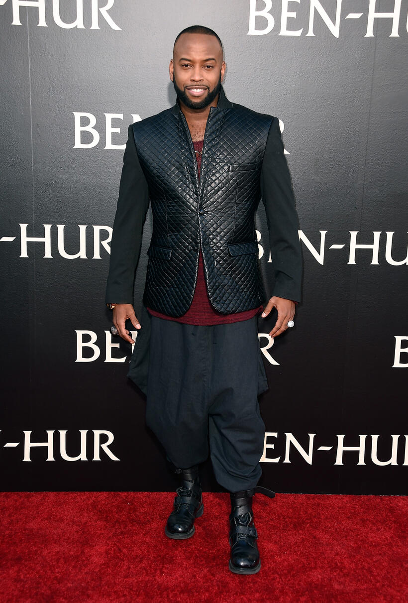 B.Slade at the California premiere of "Ben-Hur."