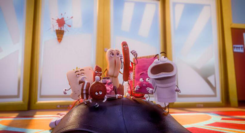 A scene from "Sausage Party."