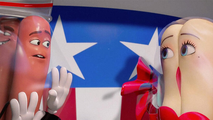 A scene from "Sausage Party."
