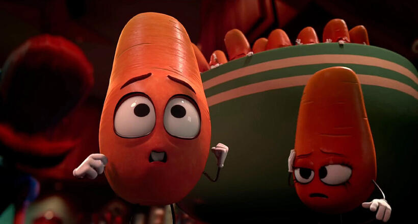 A scene from "Sausage Party."