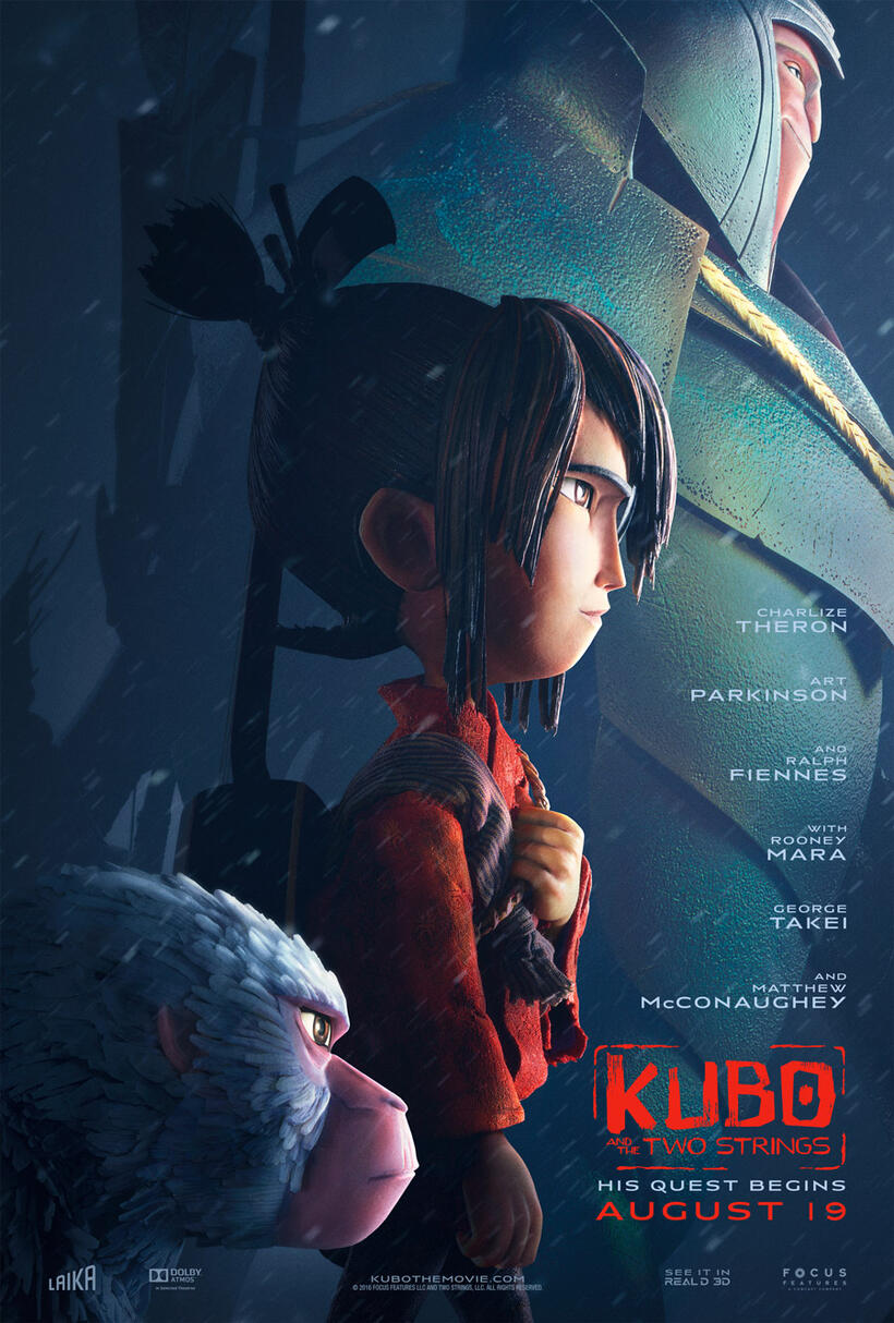 Kubo and the Two Strings poster