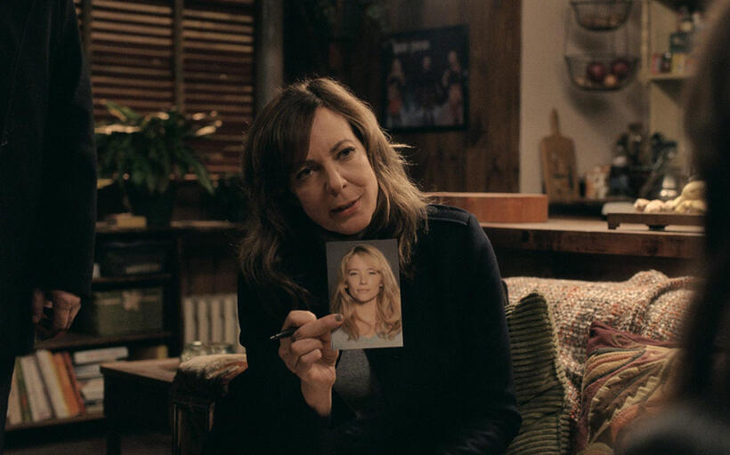 A scene from "The Girl on the Train."